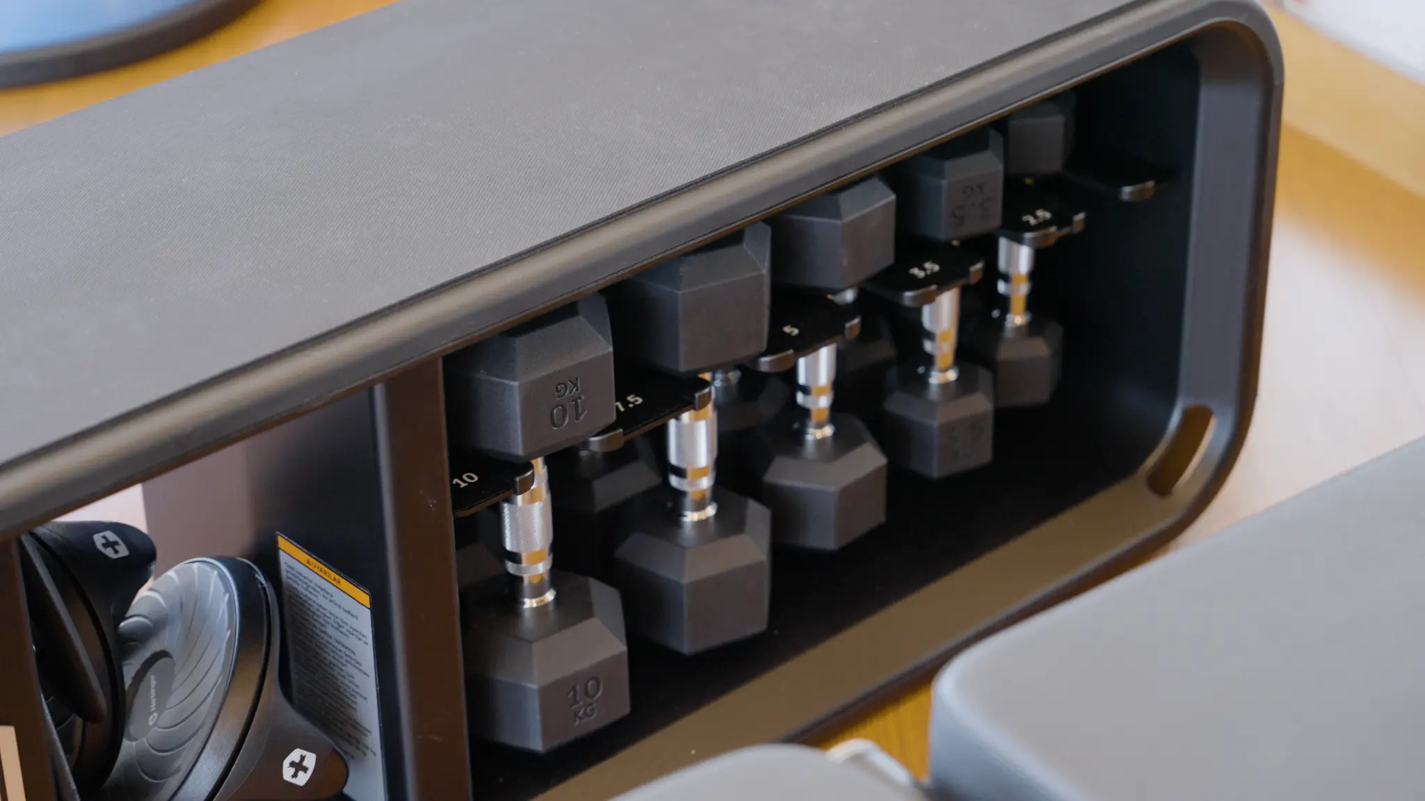 ALFA NERO Gym free weights and dumbbells